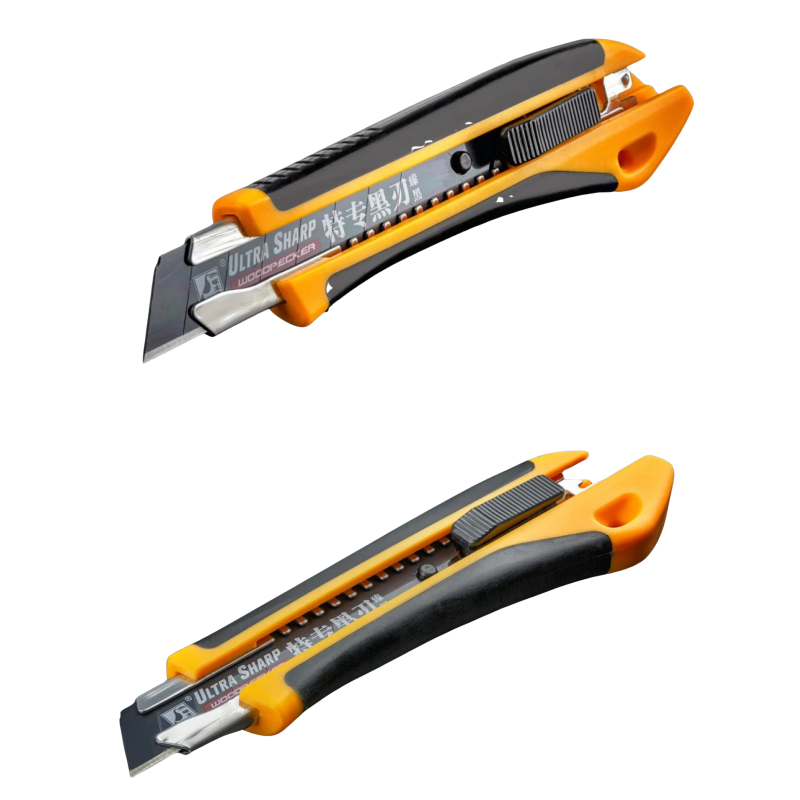 Ніж канцелярський 18мм автофіксатор Woodpecker FD-785