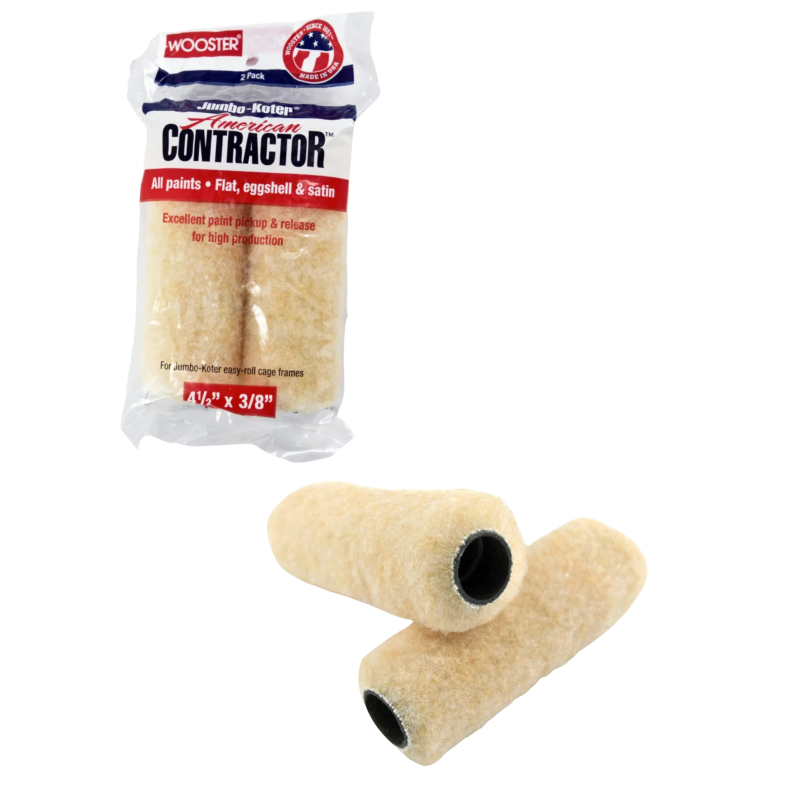 Комплект мініваликів Wooster American Contractor  R566-4,  10 см, ворс 13 мм,  2 шт