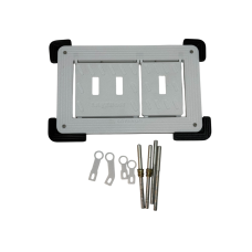 Прихована кнопка змиву Layeron, сумісна з Geberit Sigma / Delta та TECE (L0091)