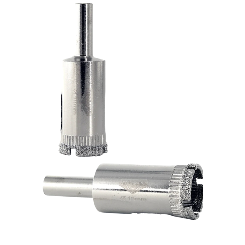 Алмазна гальванічна коронка Steelring D28 під дриль (ETS28)