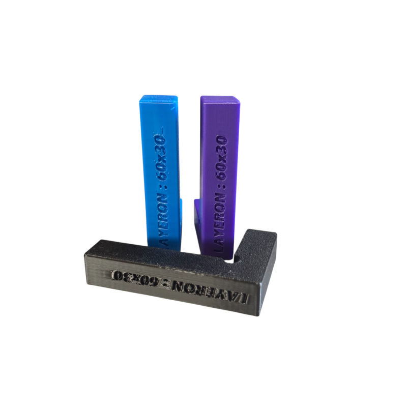 Кутник (кутик) для фіксації плитки Layeron 60×30 мм під 90° (KUT6030)