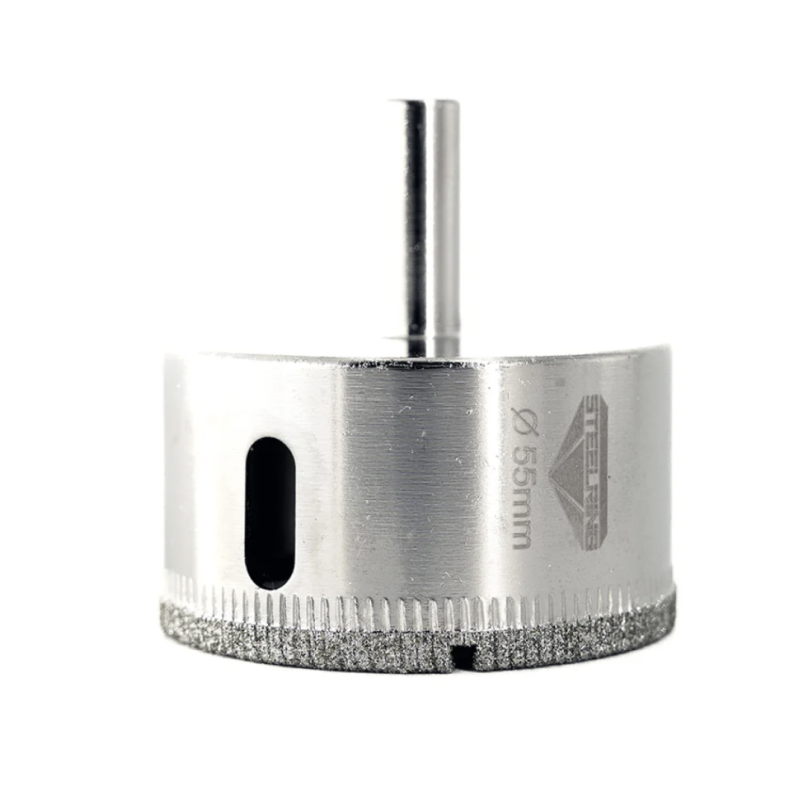 Алмазная коронка STEELRING 55 мм, под дрель (ETS55)