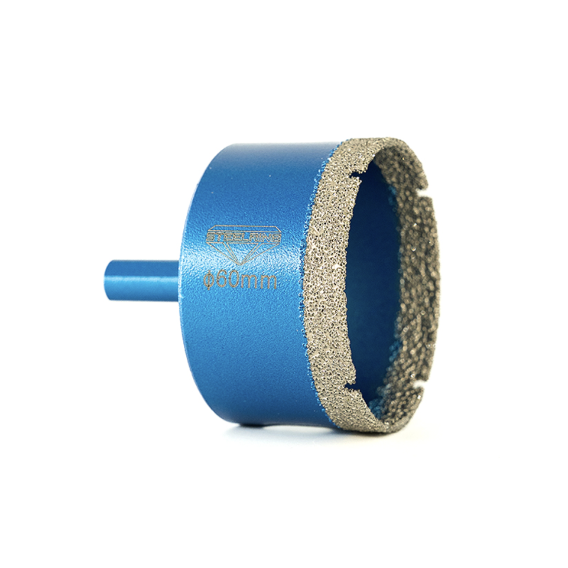 Алмазна коронка STEELRING 60 мм, під дриль (VTS60) Алмазна коронка STEELRING 60 мм, під дриль (VTS60)