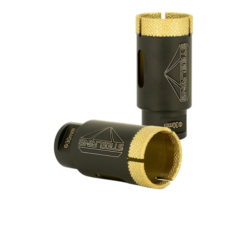 Алмазна коронка під болгарку Steelring Black M14 30 мм (VBCD30)