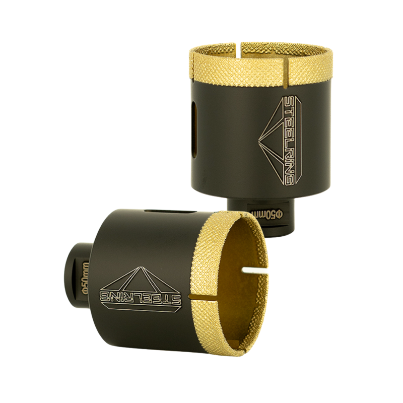 Алмазна коронка під болгарку Steelring Black M14 50 мм (VBCD50)