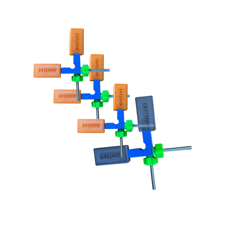 Комплект кутиків Layeron для зрощування керамограніту (K10080Z) Комплект кутиків Layeron для зрощування керамограніту (K10080Z)