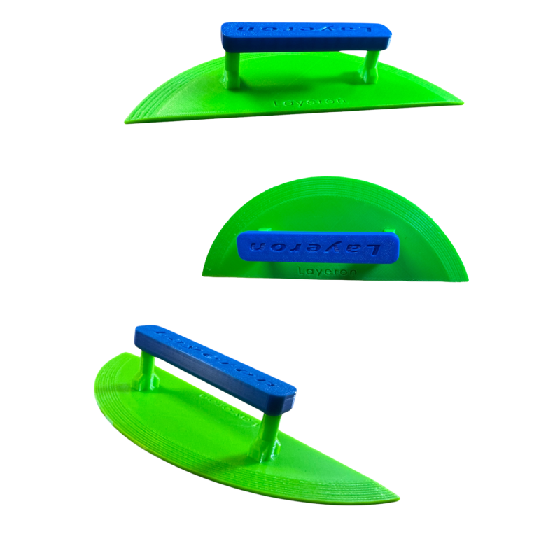 Шліфувальна терка з липучкою Layeron “Місяць“ 210×75 мм 