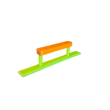 Шліфувальна пластикова терка з липучкою “Снікерс“ Layeron 20×190 мм (L003)