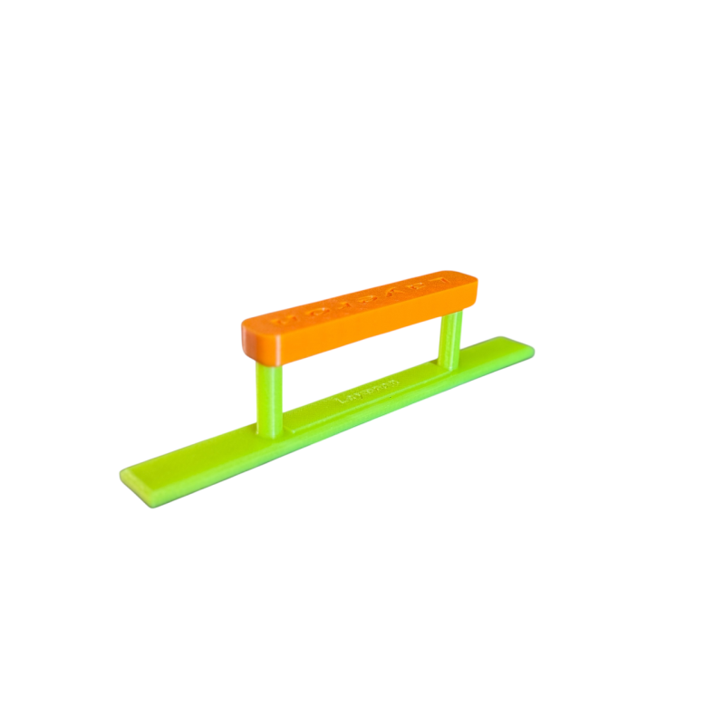 Шліфувальна пластикова терка з липучкою “Снікерс“ Layeron 20×190 мм (L003)