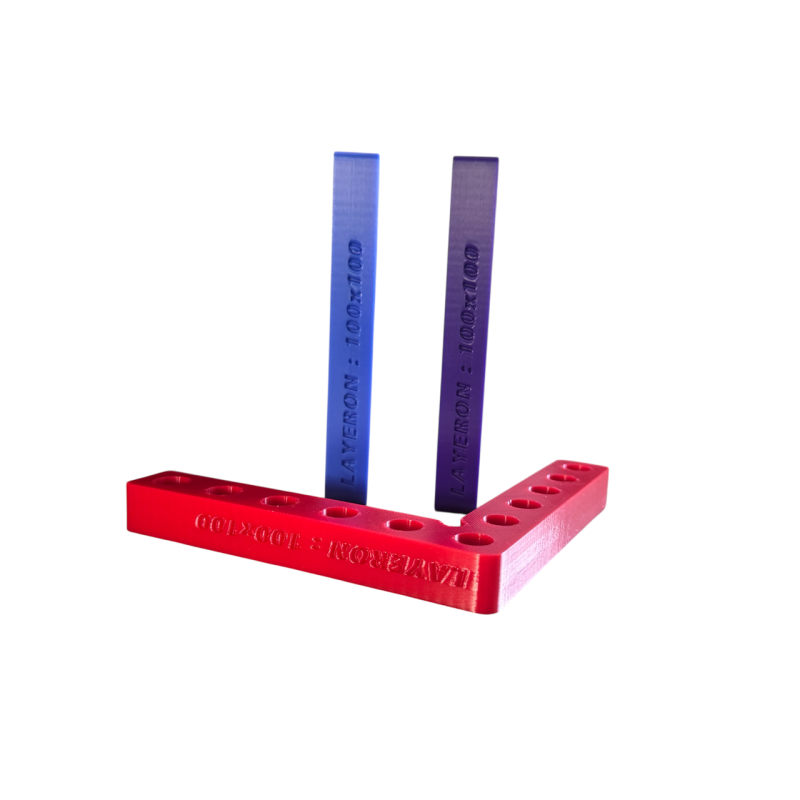 Кутник (кутик) для фіксації плитки Layeron 100×100 мм під 90° (KUT100100T) Кутник (кутик) для фіксації плитки Layeron 100×100 мм під 90° (KUT100100T)