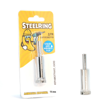 Алмазна гальванічна коронка Steelring D14 під дриль (STS14)