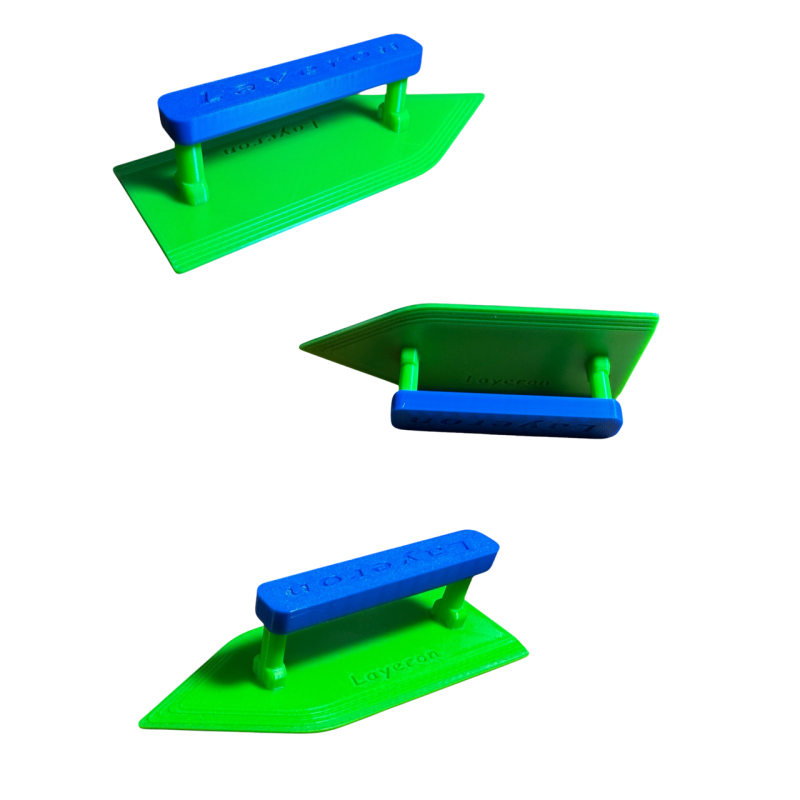 Шліфувальна терка Layeron “Лодка“ 145×60 мм з липучкою (L004)