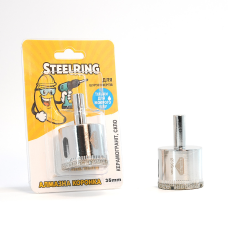 Алмазна гальванічна коронка Steelring D35 під дриль (STS35)