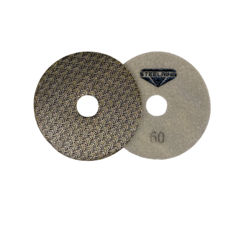Гальванічний алмазний шліфувальний круг STEELRING 100 мм, №60 (DHEB60)