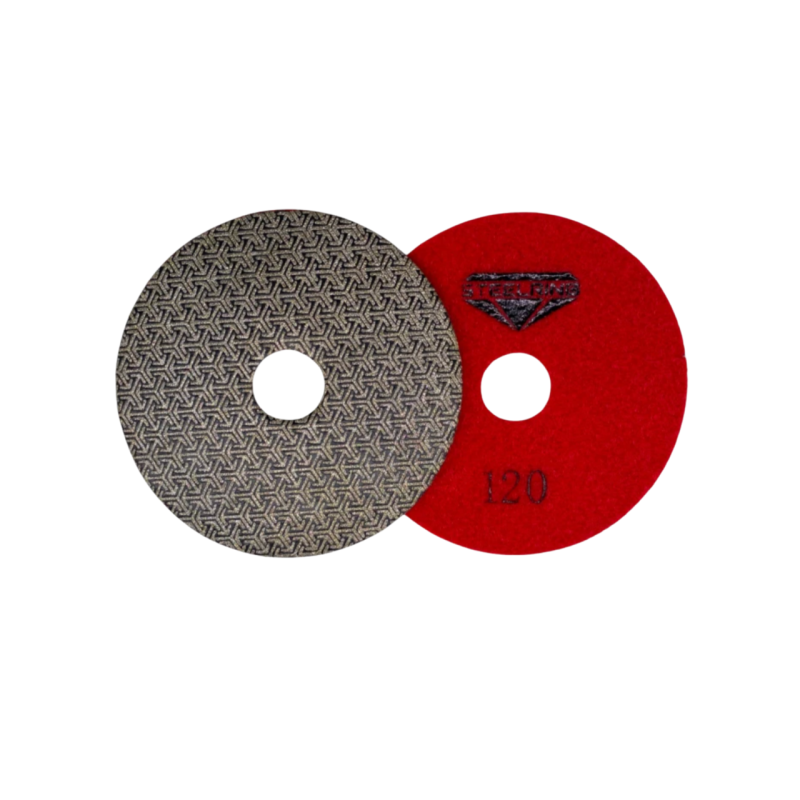 Гальванічний алмазний шліфувальний круг 100 мм, №120 STEELRING (DHEB120)