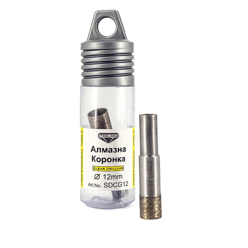 Алмазна коронка Steelring Perfect під дриль 12мм (SDCG12)