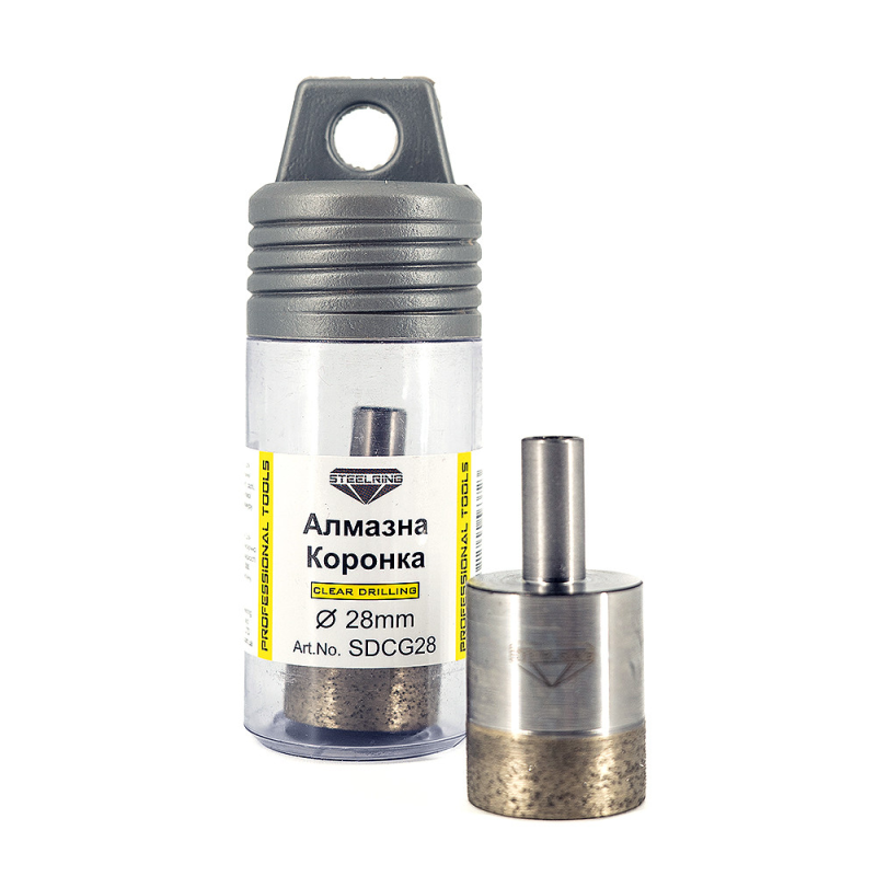 Алмазна коронка Steelring Perfect під дриль 28мм (SDCG28)