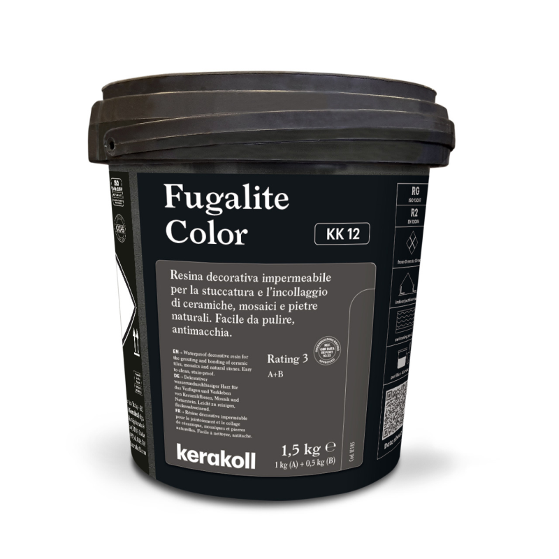 Епоксидна затирка Kerakoll Fugalite Color 1.5 кг колір КК12 (KK12) Епоксидна затирка Kerakoll Fugalite Color 1.5 кг колір КК12 (KK12)
