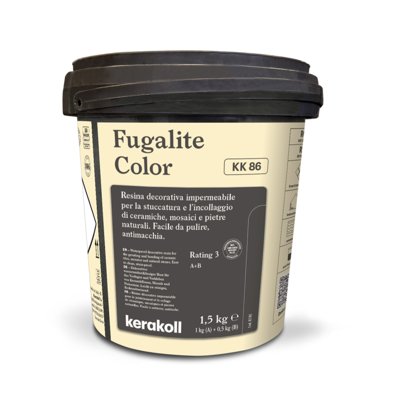 Епоксидна затирка Kerakoll Fugalite Color 1.5 кг колір КК86 (KK86) Епоксидна затирка Kerakoll Fugalite Color 1.5 кг колір КК86 (KK86)
