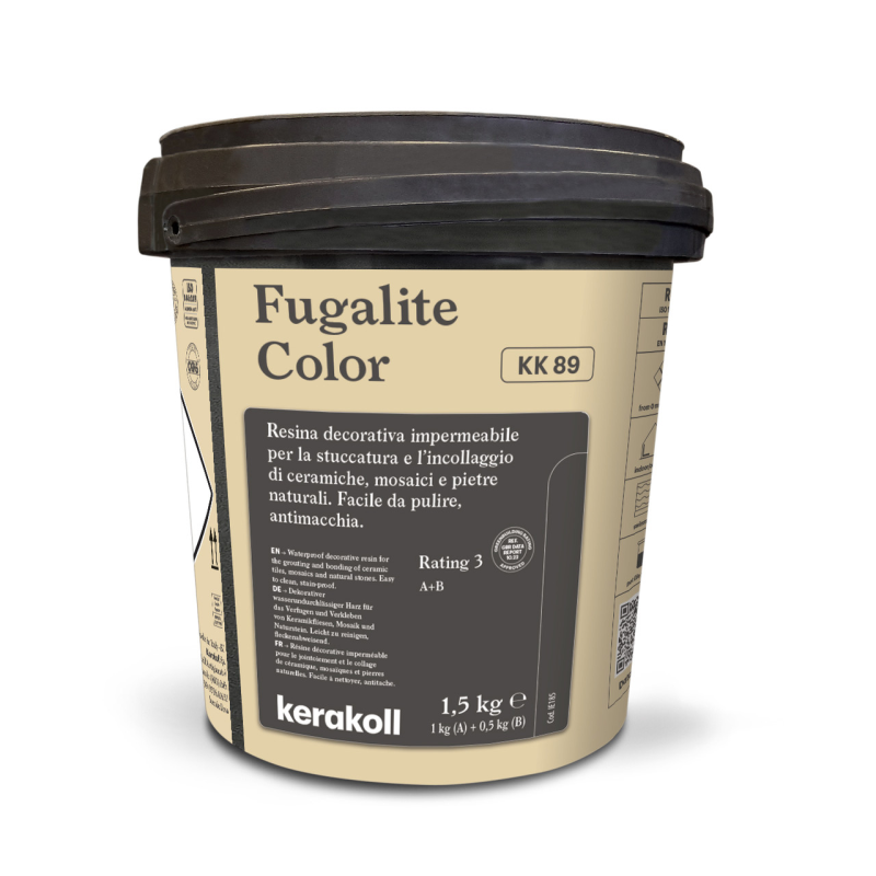 Епоксидна затирка Kerakoll Fugalite Color 1.5 кг колір КК89 (KK89) Епоксидна затирка Kerakoll Fugalite Color 1.5 кг колір КК89 (KK89)