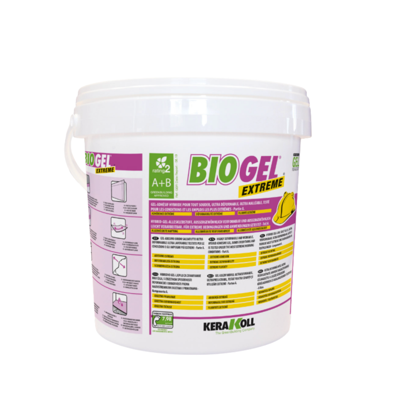 Двокомпонентний гібридний гелевий клей Kerakoll Biogel Extreme A+B 10 кг (13652) Двокомпонентний гібридний гелевий клей Kerakoll Biogel Extreme A+B 10 кг (13652)