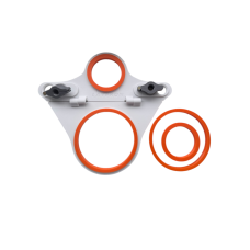 Складний шаблон-кондуктор Layeron для монтажу інсталяції на 2 отвори + кріплення + 2 кільця (L0019)