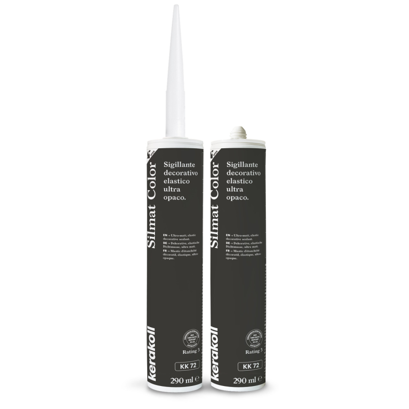 Еластичний декоративний герметик Kerakoll Silmat Color матовий KK72 (KK72MAT) Еластичний декоративний герметик Kerakoll Silmat Color матовий KK72 (KK72MAT)
