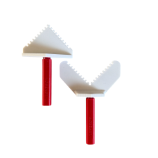 Набір кутових гребінок Layeron для кутоформуючих стрічок, 2 шт. для внутрішніх/зовнішніх кутів (L0021)