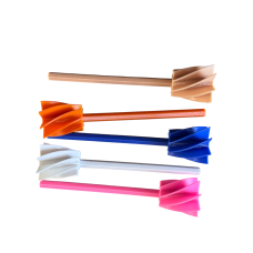 Вінчик для змішування епоксидки та фарб Layeron, 8-лопатевий пластиковий міксер під дриль (L0022)