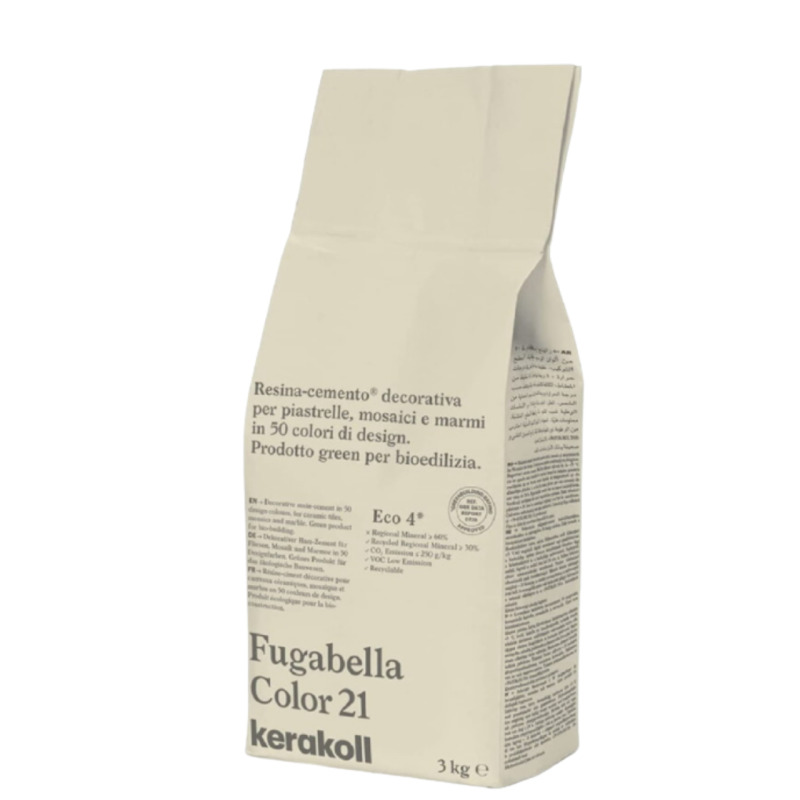 Фуга для швів Kerakoll Fugabella Color 21 (3 кг) (KFG21) Фуга для швів Kerakoll Fugabella Color 21 (3 кг) (KFG21)