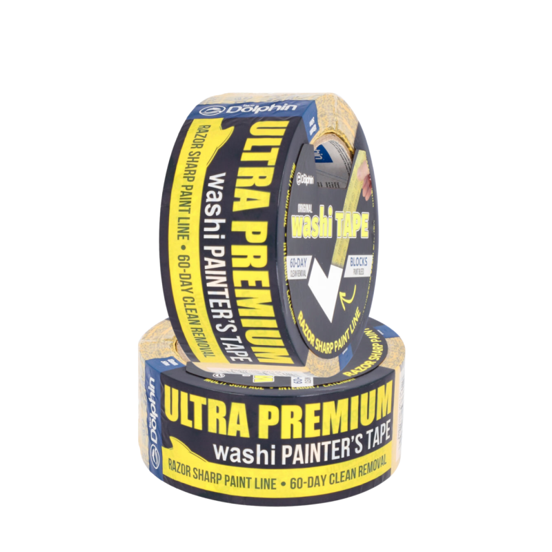 Малярський скотч (малярська стрічка) BLUE DOLPHIN Washi 30мм*50м (300-1-02) Малярський скотч (малярська стрічка) BLUE DOLPHIN Washi 30мм*50м (300-1-02)