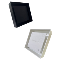 Корпус вентилятора прихованого монтажу Layeron D100 квадратний пластиковий (L0029)