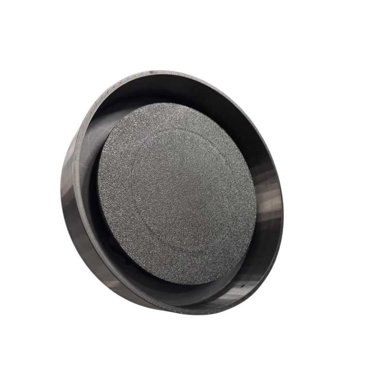 Пластиковий корпус вентилятора прихованого монтажу Layeron D100  кругла (L0030)