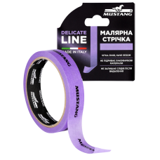 Малярна стрічка рисова MUSTANG DELICATE LINE 25мм*50м (ITWP2550L)