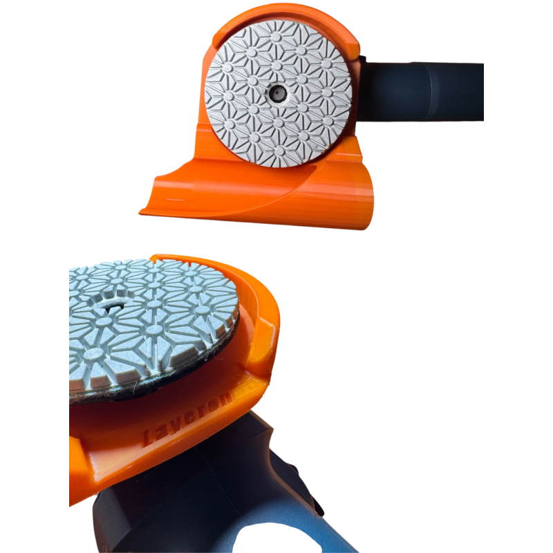 Кожух пластиковий універсальний Layeron  на болгарку під черепашку 100 мм (L0031)