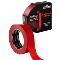 Малярна стрічка рисова  Mustang Da Vinci Red 19мм*50м (ITWP1950R)