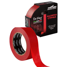 Малярна стрічка рисова  Mustang Da Vinci Red 19мм*50м (ITWP1950R)