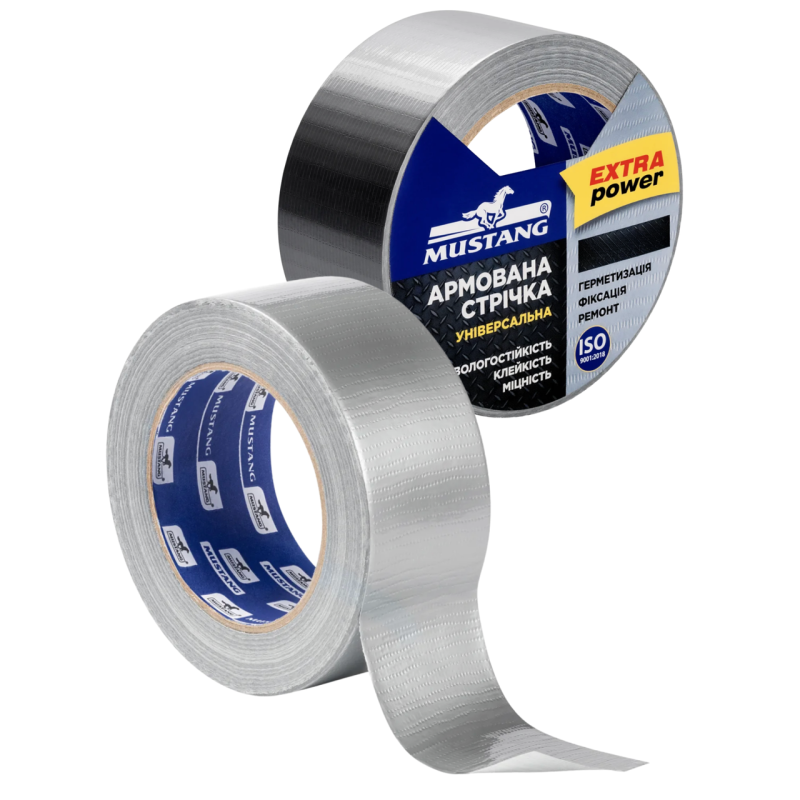 Армована стрічка Mustang DUCT TAPE  50мм*40м (DT5040)