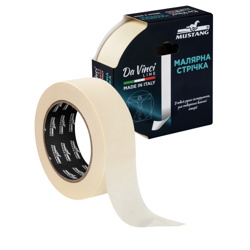 Малярна стрічка Mustang Da Vinci LINE  38мм*50м (ITWP3850W)