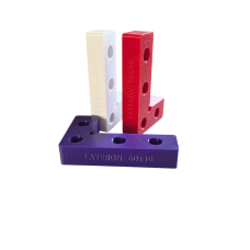 Кутник (кутик) для фіксації плитки Layeron 60×30 мм (KUT6030T)