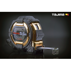 Рулетка будівельна 5,5м х 19мм TAJIMA G3 LOCK ударостійка
