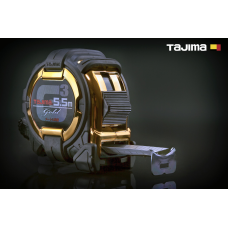 Рулетка будівельна 5,5м х 25мм TAJIMA G3 LOCK ударостійка