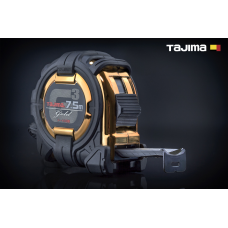 Рулетка будівельна 7,5м х 25мм TAJIMA G3 LOCK ударостійка