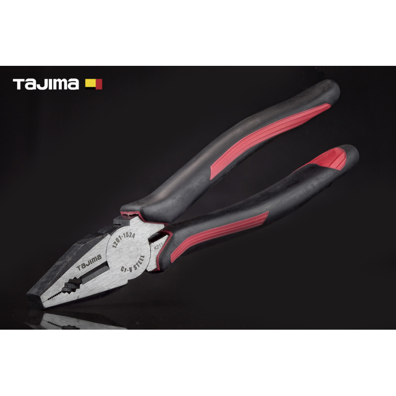 Плоскогубці (пасатижі) 200 мм TAJIMA (Японія) SUPER комбіновані