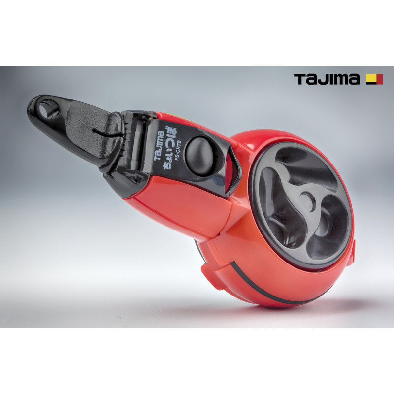 Шнур розмічальний 15 м TAJIMA (Японія) PS-CHTB автоматичне змотування (рідке чорнило)