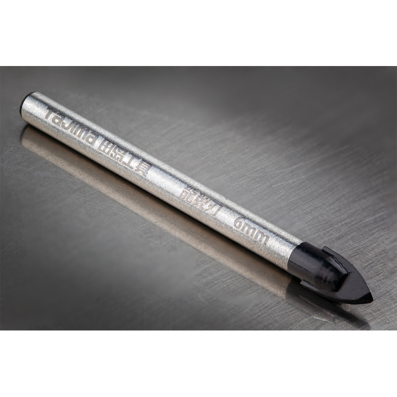 Свердло по плитці 6 мм TAJIMA PRO+ Карбідна напайка YG6