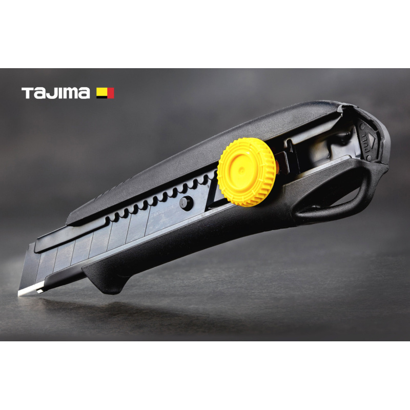 Ніж канцелярський 18 мм TAJIMA (Японія) DC-L561BBL гвинтовий фіксатор