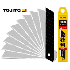 Леза для канцелярського ножа 18 мм TAJIMA (Японія) LB50F ультра гострі сегментні 10шт (1102-0689)