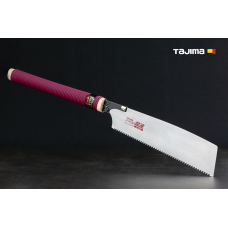 Ножівка ручна по дереву TAJIMA (Японія) Japan Pull Super Fast GN-265CH швидкий різ ротангова ручка 265 мм