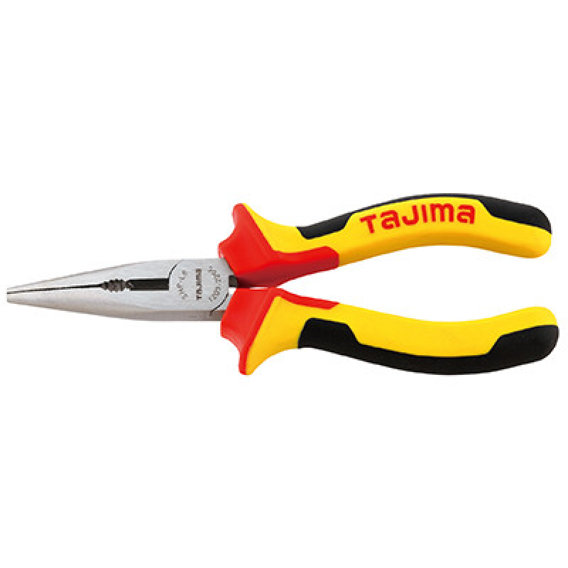 Плоскогубці (довгогубці) 200 мм TAJIMA (Японія) SHP-L8, “американки“, з різальною кромкою
